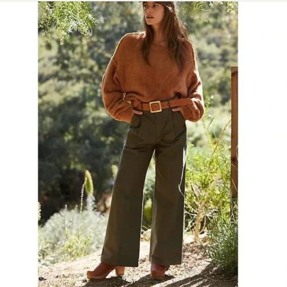 Levi's High Loose Wide Leg Pants Size 30 - Picture 2 of 14